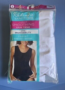 Vanity Fair Women’s Tank Top White
